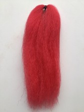 Pike, Predator, Baitfish Fibre, Fly Tying Material. (Ripple Red)