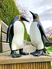 Large penguin Garden ornament