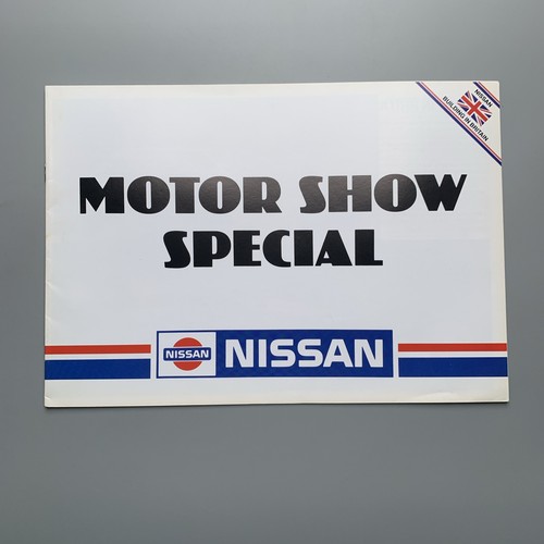 Nissan motor show - show, brochure
