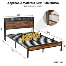 Heavy Duty Bed Frame with