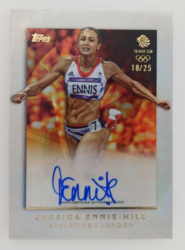 Jessica ennis hill auto - ennis-hill, |