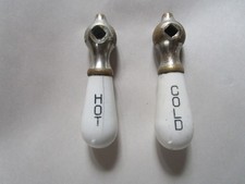 Vintage Pair Porcelain Hot &