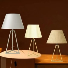 Modern LED Table Lamp Bermuda E27 Tripod Style Metal Bedside Table Lamp Base
