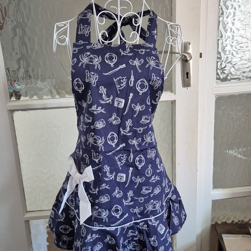Hell bunny retro nautical - hell, bib