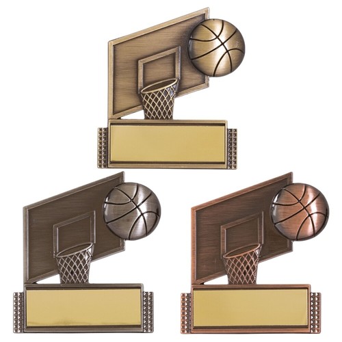 Basketball trophies metal - basketball,