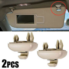2x Sun Visor Clip Hook Bracket
