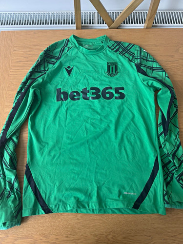 Macron stoke city shirt - shirt, green