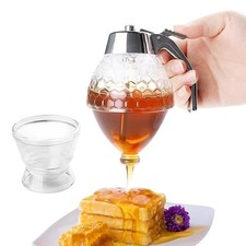 Honeycomb Design Honey Pot