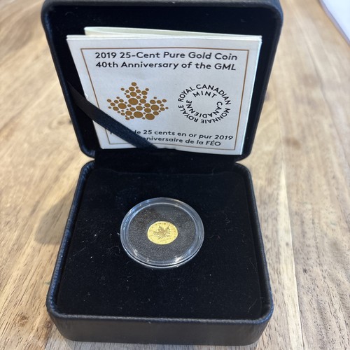 2019 fine gold canadian - 0.5g,