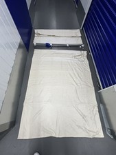 LAURA ASHLEY AUSTEN NATURAL BEIGE FABRIC BLACKOUT ROMAN BLIND 