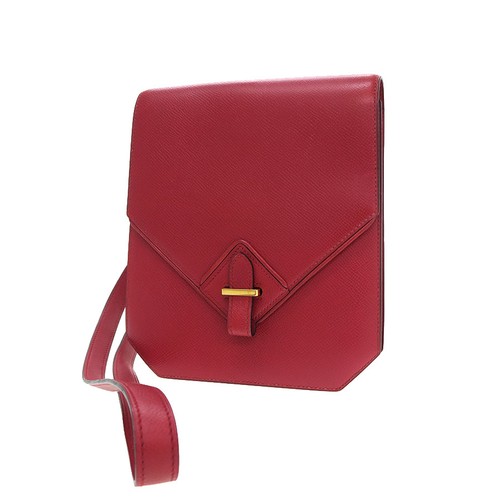 Hermes sully red shoulder bag - hermes,