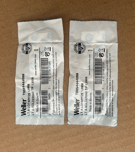 Weller 6 mm straight - 1.6,
