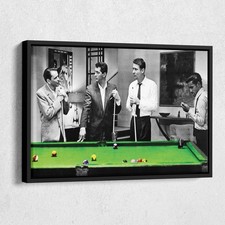 The Rat Pack Playing Pool