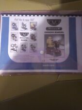 Mercury mobility scooter used 4 wheeled red 