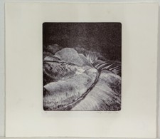 Evelyn Dufour, etching, autographed, 14 ex., from 1979