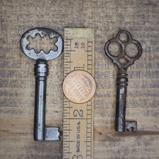 Two Vintage Wardrobe Keys