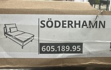 Ikea cover set for Soderhamn Chaise Longue in Fridtunda Dark Grey  605.189.95
