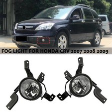 For Honda CR-V CRV Pair Front Bumper Fog Lights Lamps Left Right 2007 2008 2009