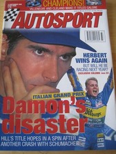 AUTOSPORT SEP 1995 HERBERT