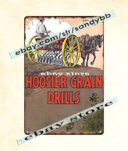 1910s hoosie grain drills - hoosie,