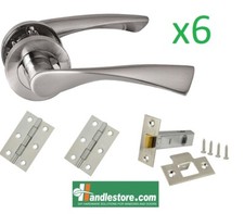 6 Full Packs of door handles