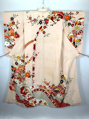 Furisode long sleeve vintage - long,