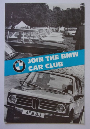 Bmw car club orig 1970s - uk, uk