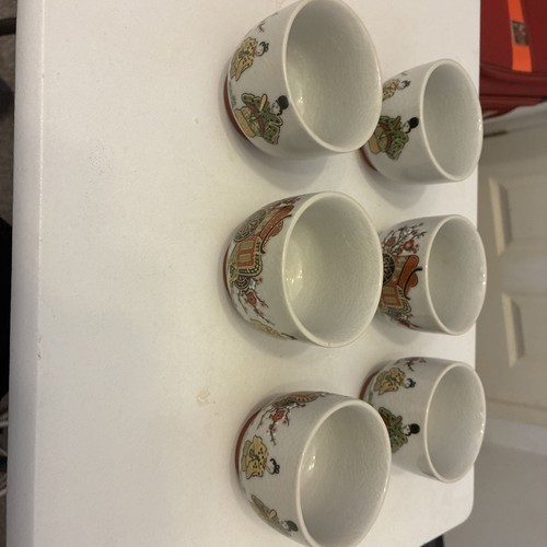 Vintage kutani geisha - vintage,