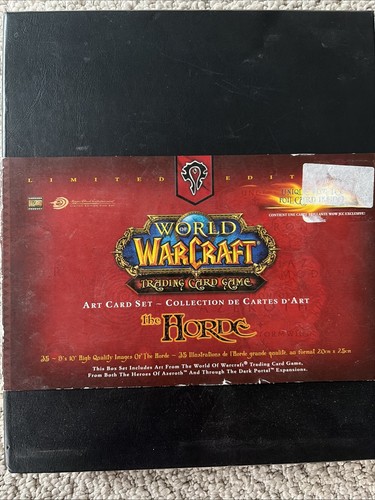 World warcraft trading card - world,