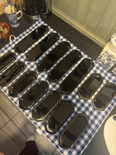 Victorian Ceramic Black Finger