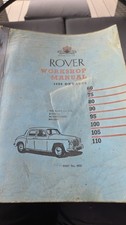 Rover Workshop Manual 1950