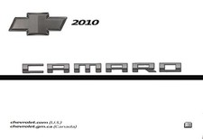 2010 Chevrolet Camaro Owner's