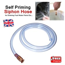 2M DIESEL JIGGLE SYPHON HOSE SIPHON PUMP WATER FUEL SELF PRIMING LIQUID TRANSFER