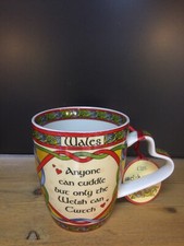 WELSH DRAGON COFFEE CUP