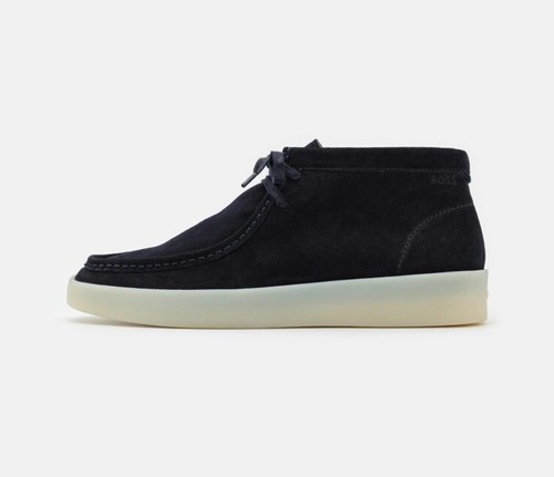 Hugo boss clay shoes blue - blue, size