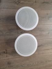 2x e-audio b412A 6.5" 2-way ceiling speakers 8 ohms 120W