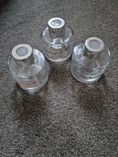 3 x Empty Reed Diffuser Bottles with Silver Cap 100ML