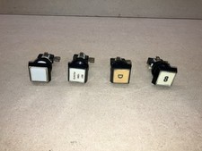x4 Arcade Machine Square Buttons for various Video Arcade machines