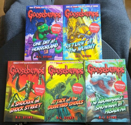 Goosebumps book bundle 5 - -,