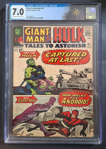 Tales astonish cgc - astonish, 7.0