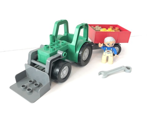 Lego duplo tractor and - lego,