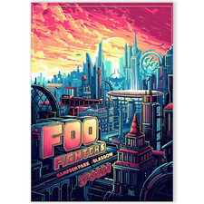 Foo Fighters Poster 17th