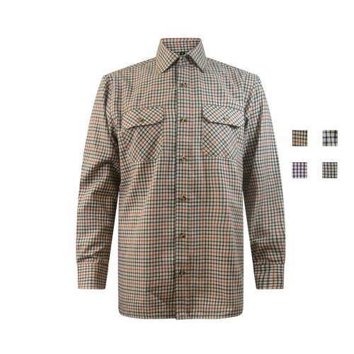 Tattersall check shirt carabou - tattersall,
