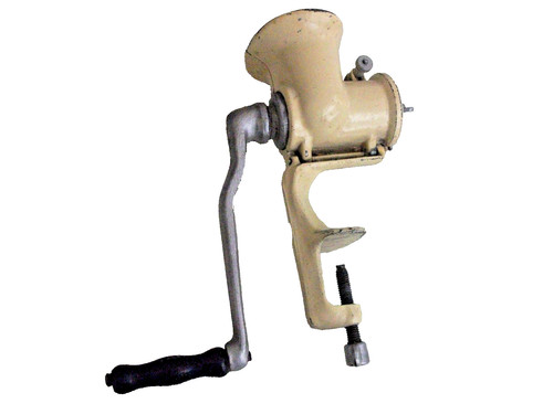 Vintage hand mincer - vintage,