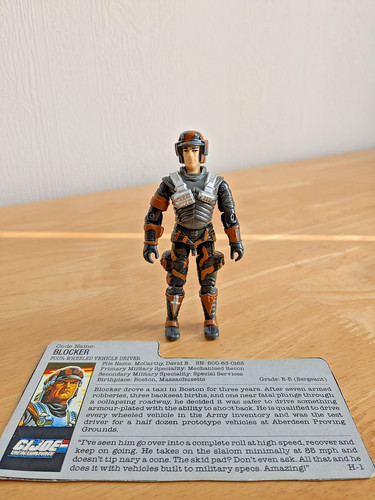 Joe action force - gi, 1987/90