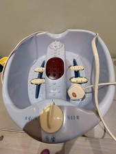 Foot Spa Pedicure Wet Bath Bubble Massage Bucket Feet Therapy Soothing Folding 