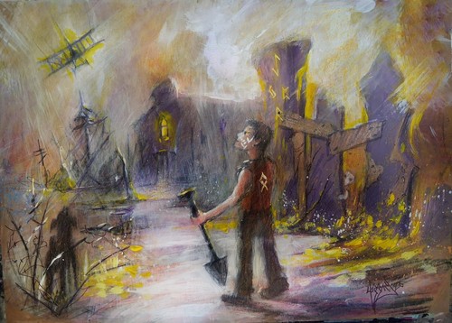 Valkyrie northern art - northern,