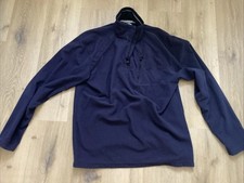 Men’s Gill Navy 1/4 Zip Fleece L (fits 42”) With Zipped Chest Pocket