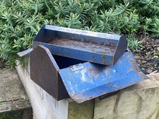 Vintage Enox Metal Toolbox &