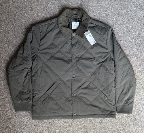 Primark men quilted khaki - quilted,